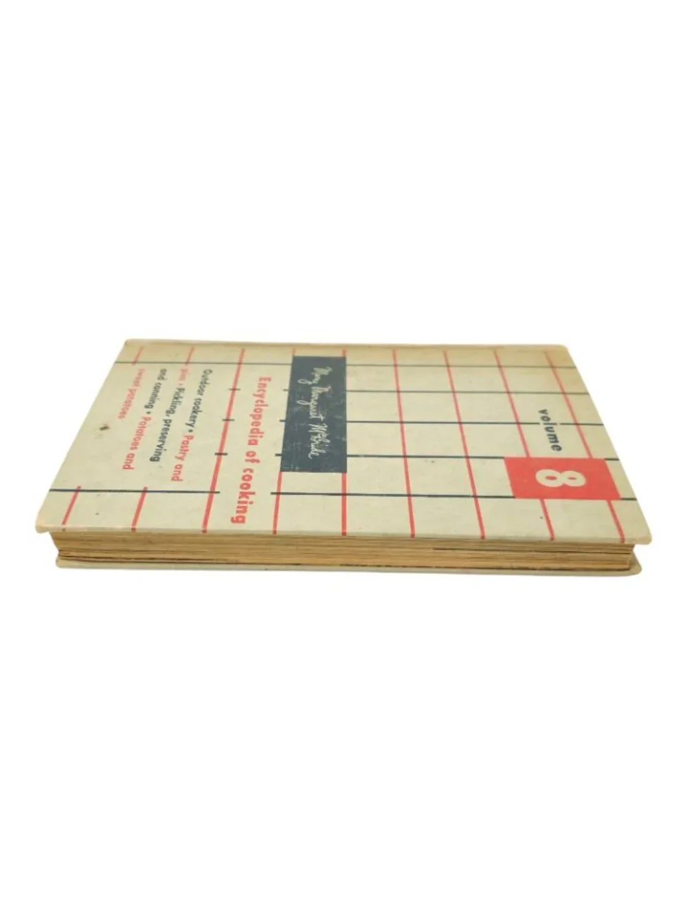 Mary Margaret McBride Encyclopedia of Cooking Volume 8 Vintage 1958 Cookbook HC